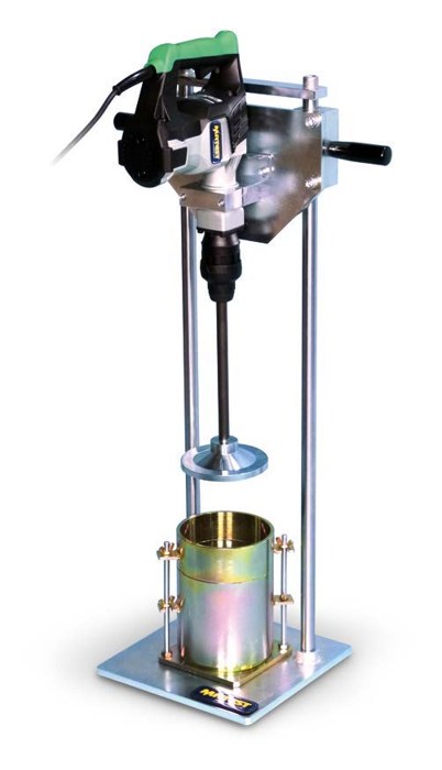 Matest vibrating hammer tamper for CBR compaction