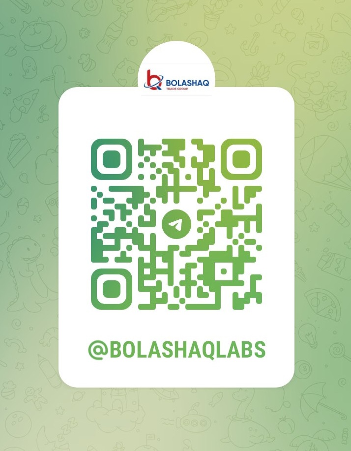 Telegram QR Bolashaq Labs @bolashaqlabs